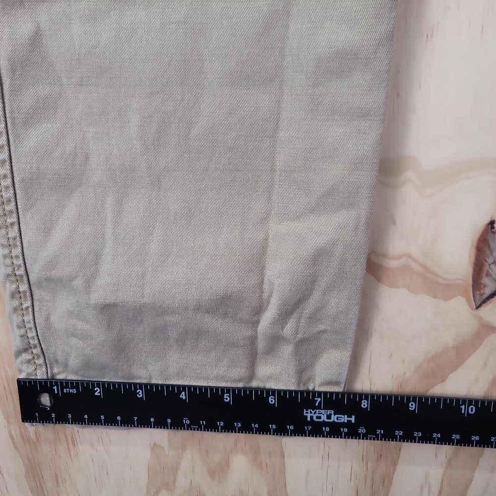 Levis XX Cargo Taper Pants Mens 32x30 Khaki Stretch Utility Military Workwear - Picture 8 of 16